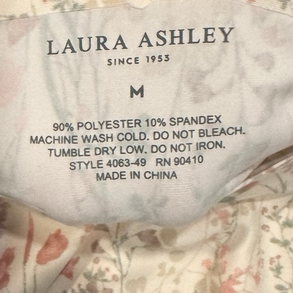 LAURA ASHLEY 5 Pack Super Soft Stretch Comfy No Show Panties Floral NWT Medium - Picture 14 of 14